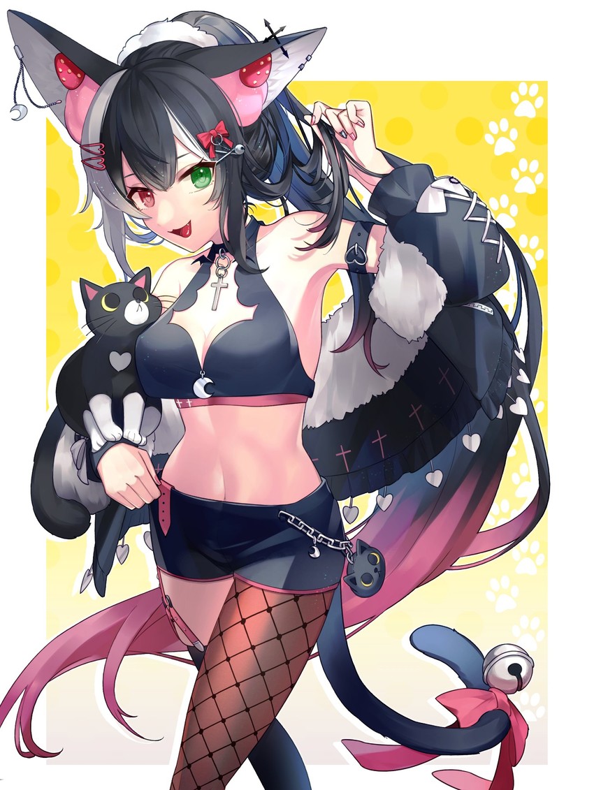 qiu yue (indie virtual youtuber) drawn by geta_(epicure_no12)