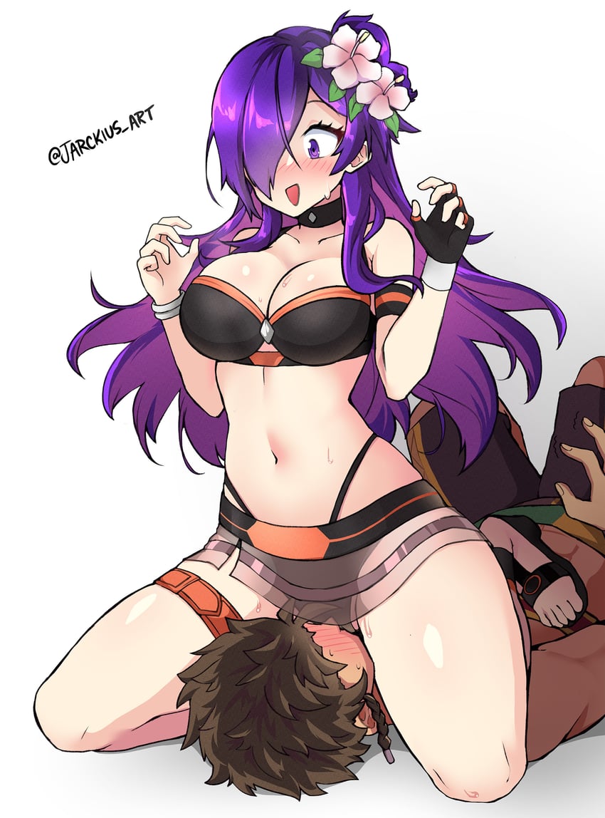 claude von riegan and female shez (fire emblem and 3 more) drawn by jarckius