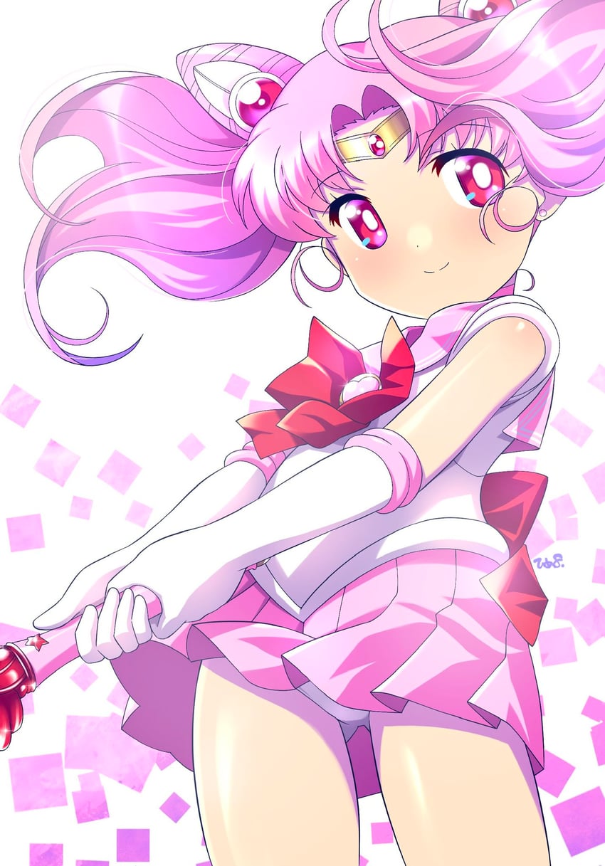 chibi usa and sailor chibi moon (bishoujo senshi sailor moon and 1 more) drawn by himehachi_(hime8manga)