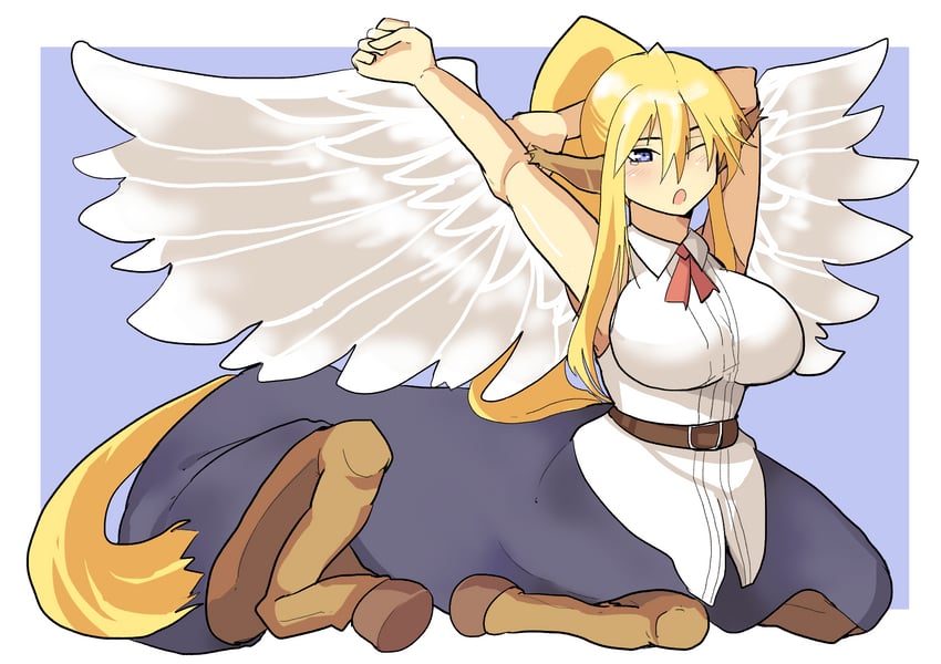 centorea shianus (monster musume no iru nichijou) drawn by rice_grg