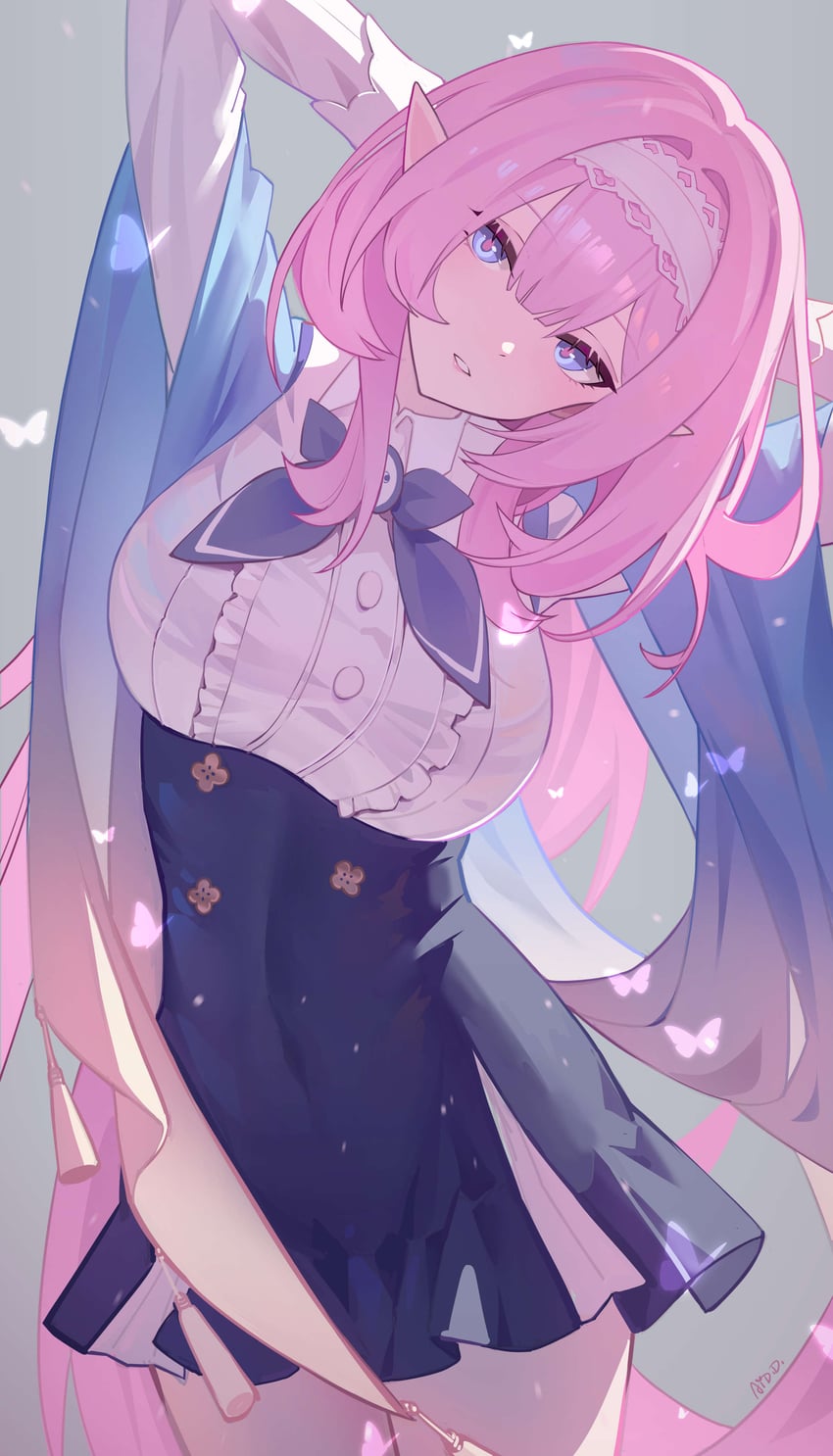 elysia (honkai and 1 more) drawn by ai_dongdong