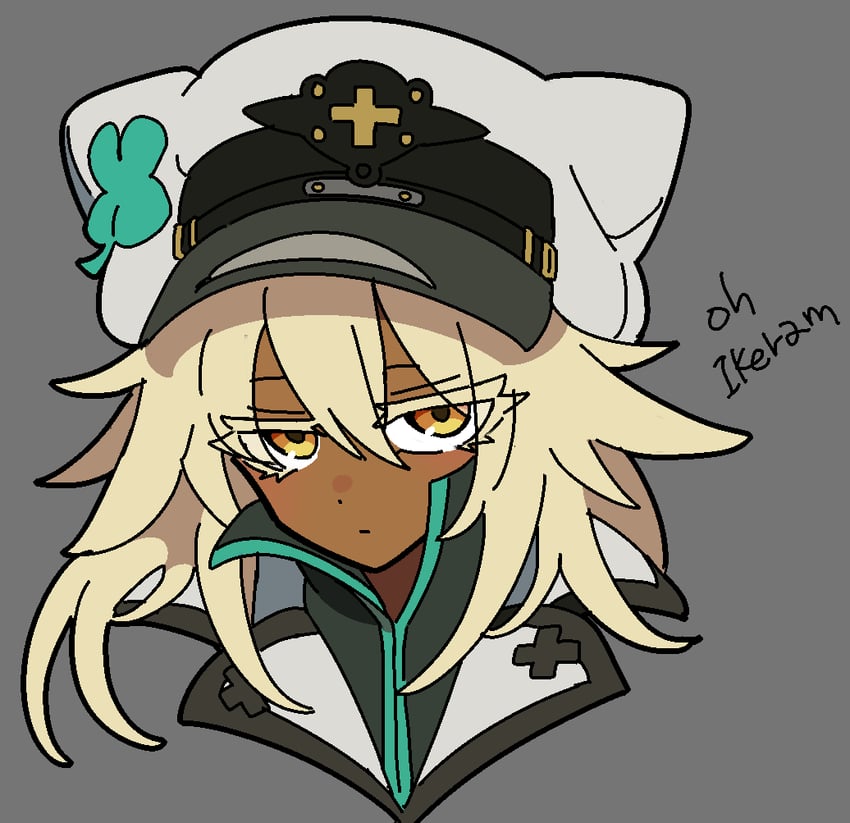 ramlethal valentine (guilty gear and 1 more) drawn by kekeken