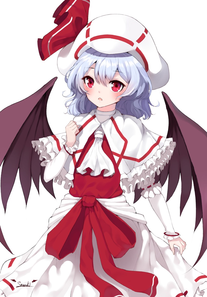 remilia scarlet (touhou and 1 more) drawn by snozaki