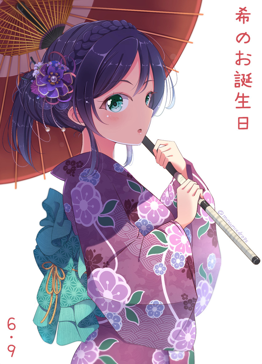 tojo nozomi (love live! and 1 more) drawn by minamixdrops