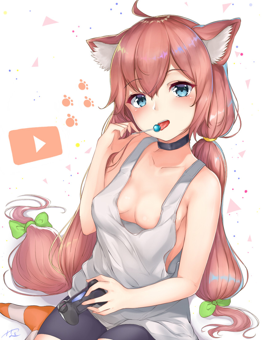 nekomiya hinata (youtube and 1 more) drawn by konata_(knt_banri)