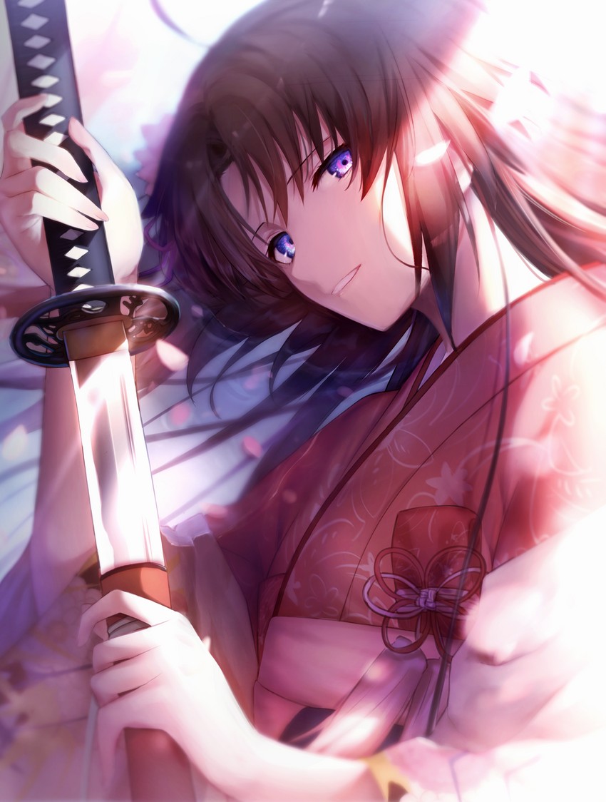 ryougi shiki and void shiki (kara no kyoukai) drawn by okakasushi