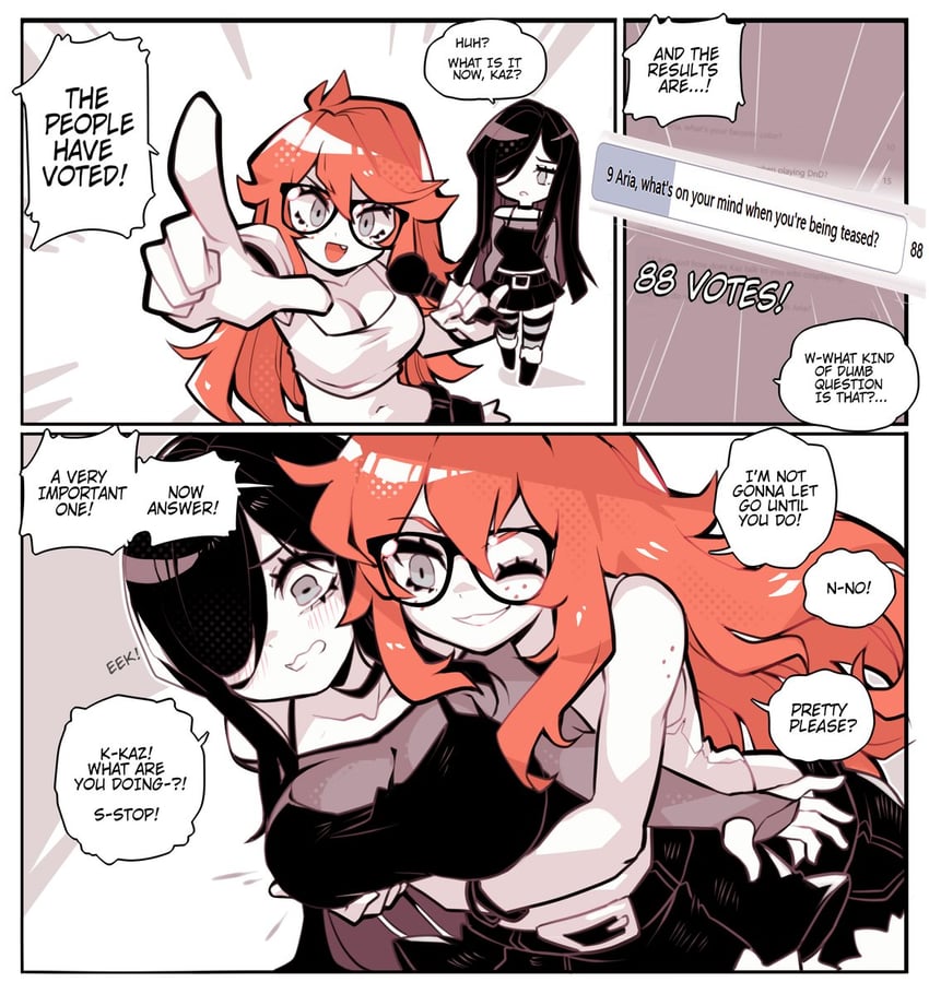 aria wintermint and kaz asteri (the crawling city and 1 more) drawn by parororo