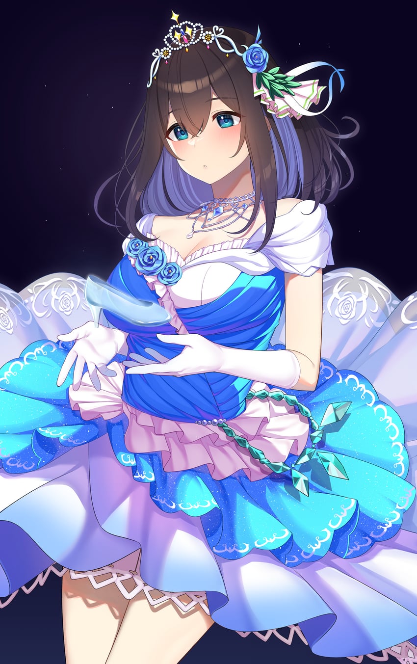 sagisawa fumika (idolmaster and 2 more) drawn by go-1