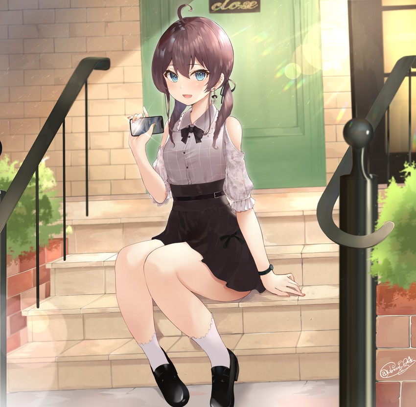 natsuiro matsuri (hololive and 1 more) drawn by shiina_aoi