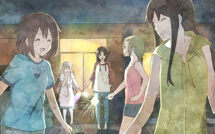 akiyama mio, nakano azusa, hirasawa yui, tainaka ritsu, and kotobuki tsumugi (k-on!) drawn by yuki_ikuy