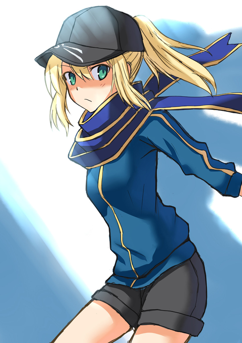 artoria pendragon and mysterious heroine x (fate and 1 more) drawn by tsukuyomi_touka