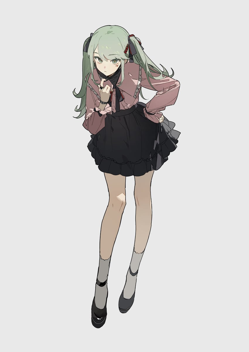 hatsune miku (vocaloid and 1 more) drawn by zhibuji_loom