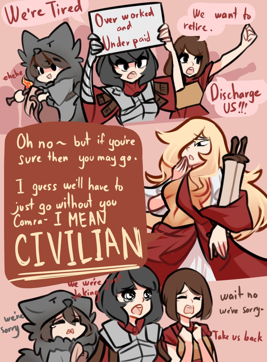 legate, legionary, velites, and hastati (original) drawn by centurii-chan