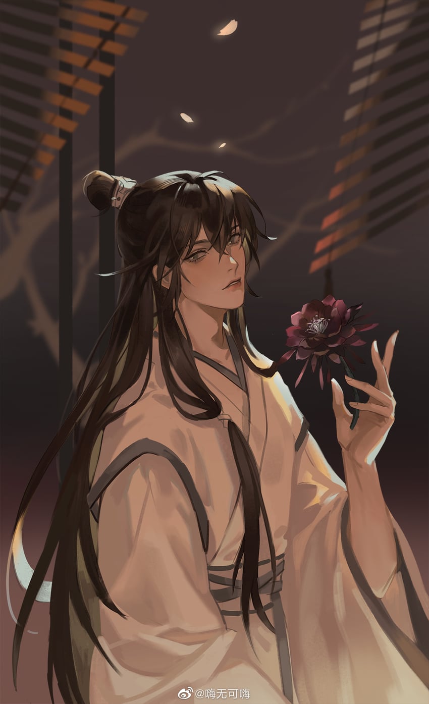 shi mei (erha he ta de bai mao shizun) drawn by haiwu_kehai
