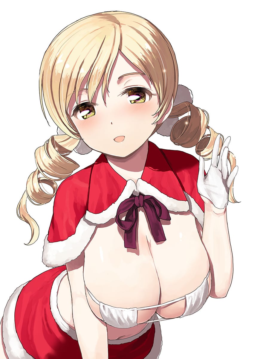 tomoe mami (mahou shoujo madoka magica) drawn by jiji_(aardvark)