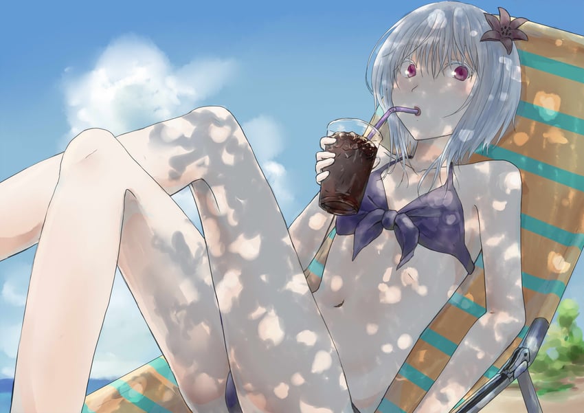 accelerator and suzushina yuriko (toaru majutsu no index) drawn by mizuuma