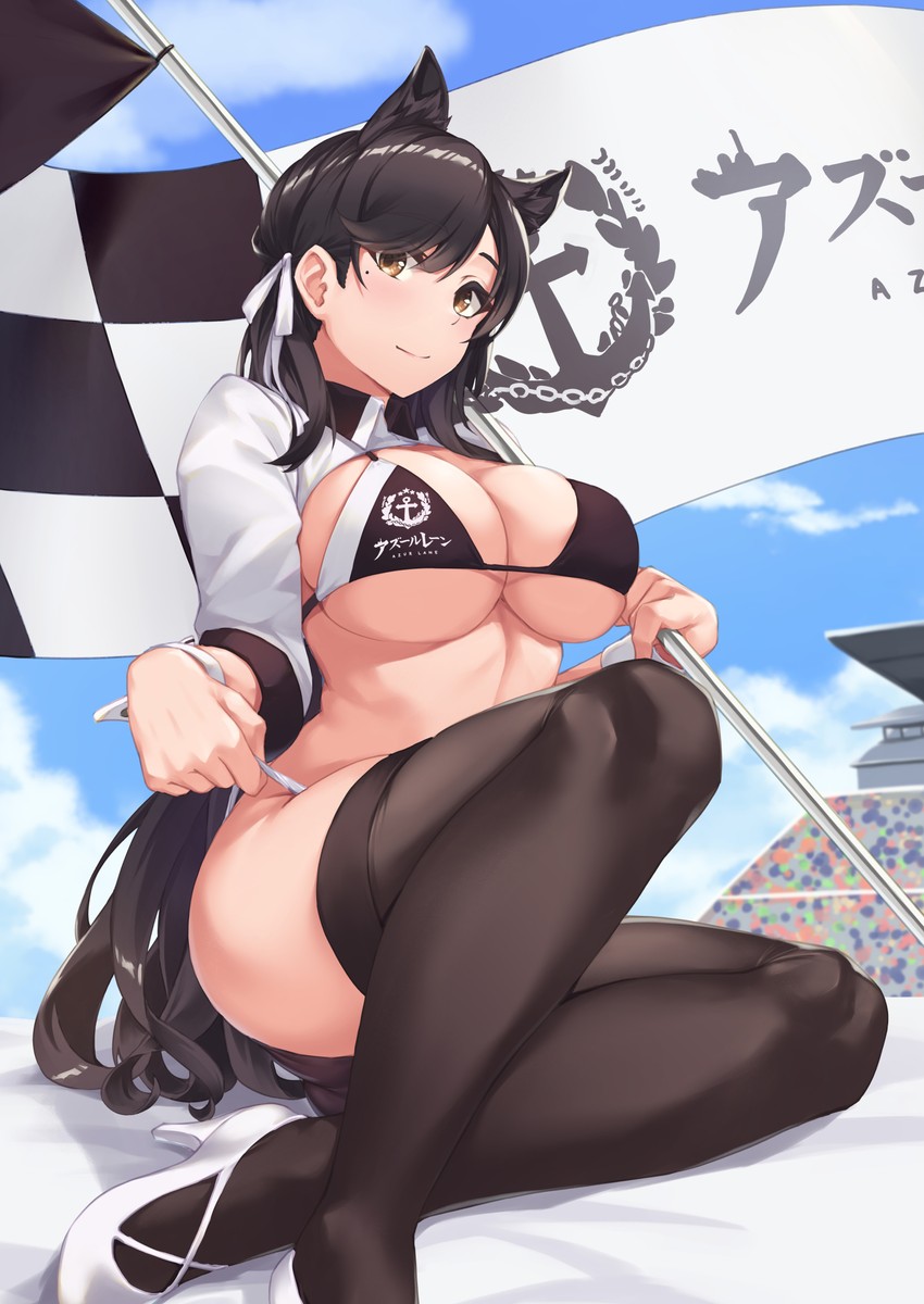 atago (azur lane) drawn by rebutsu