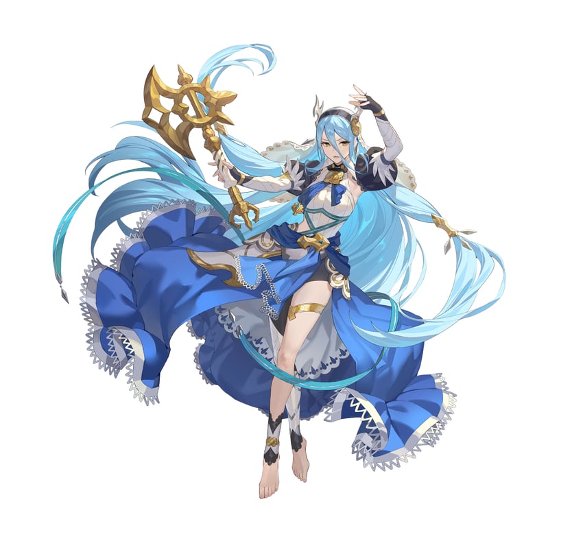 azura (fire emblem and 2 more) drawn by teffish