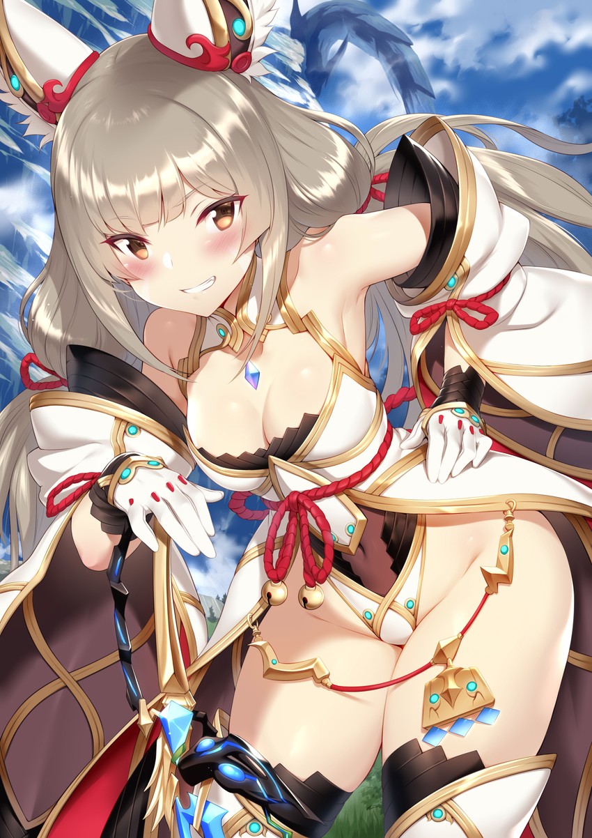 nia (xenoblade chronicles and 1 more) drawn by m-da_s-tarou