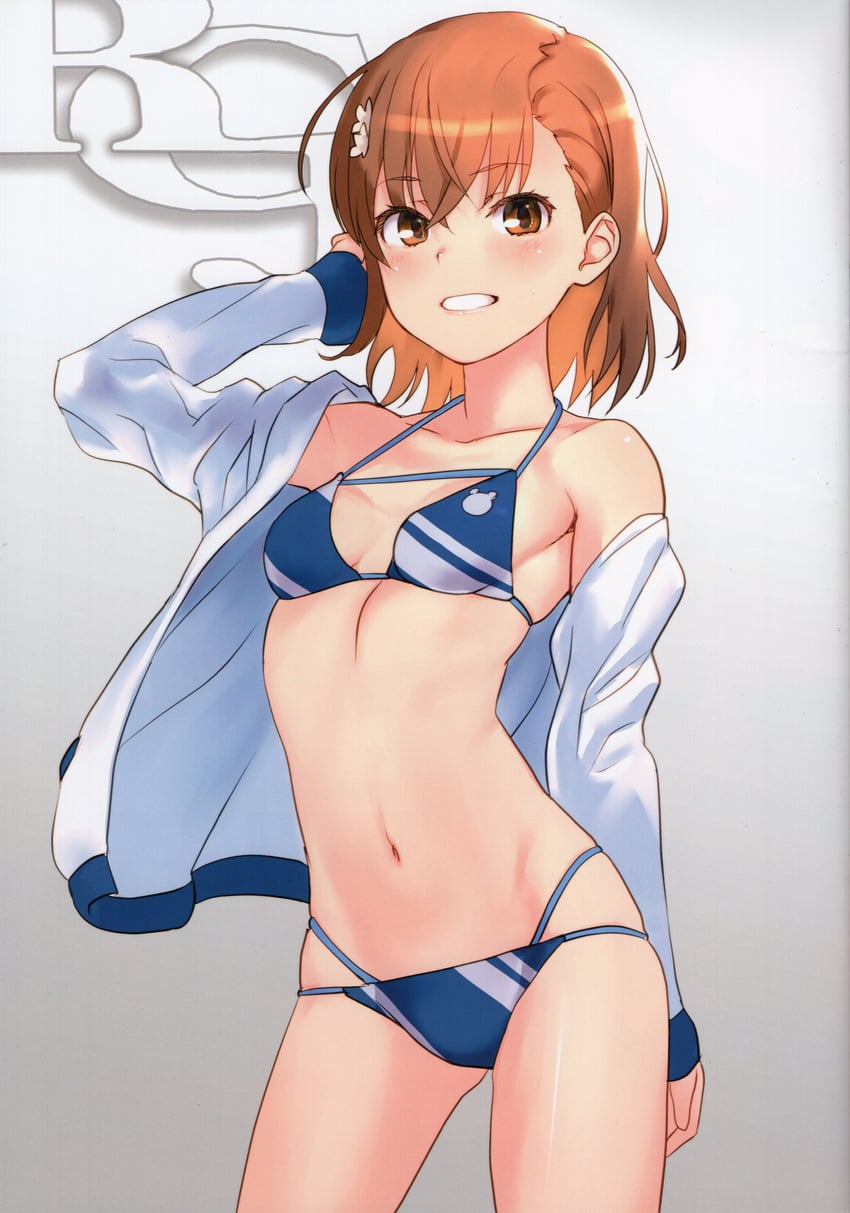 misaka mikoto (toaru majutsu no index and 2 more) drawn by raika9