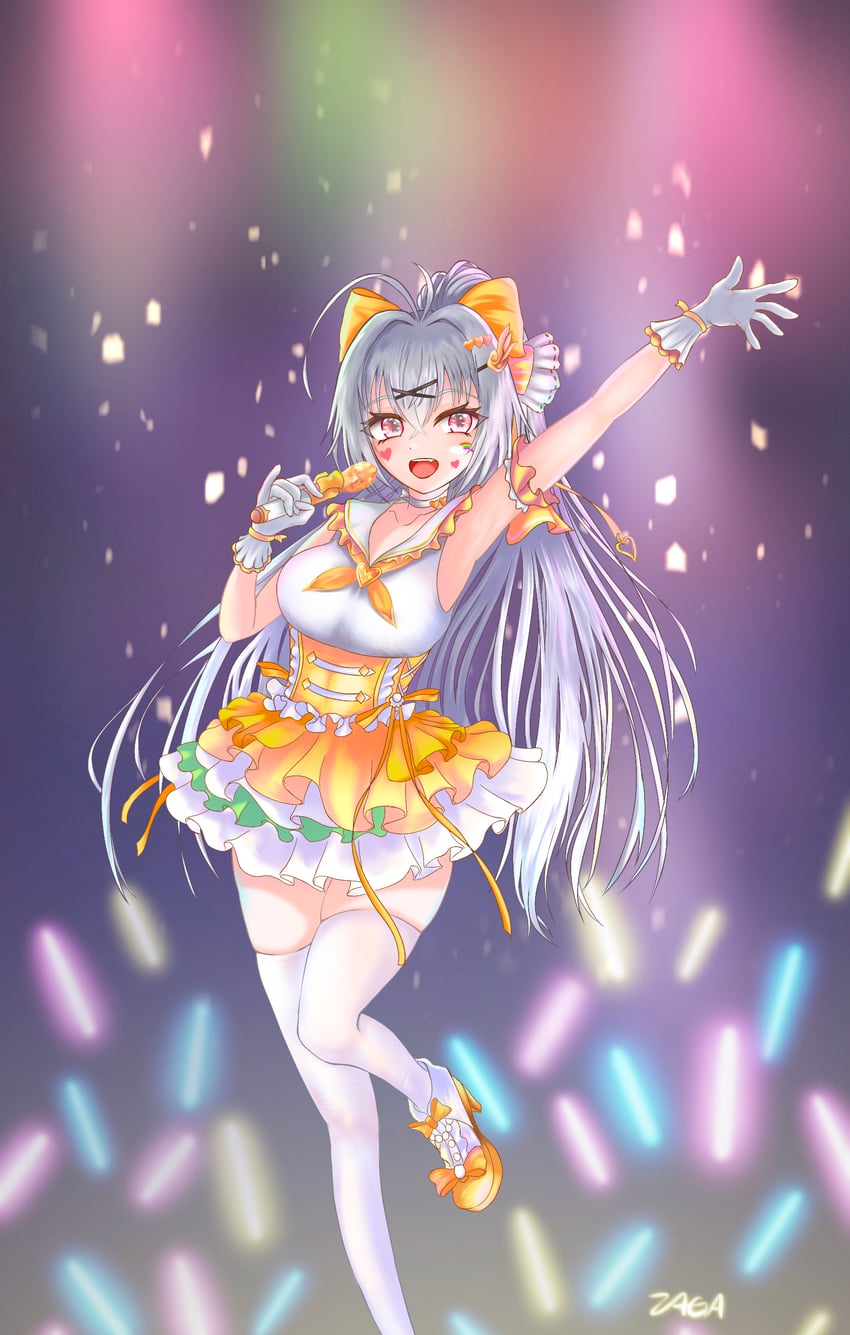 yuri (brown dust and 1 more) drawn by zaga