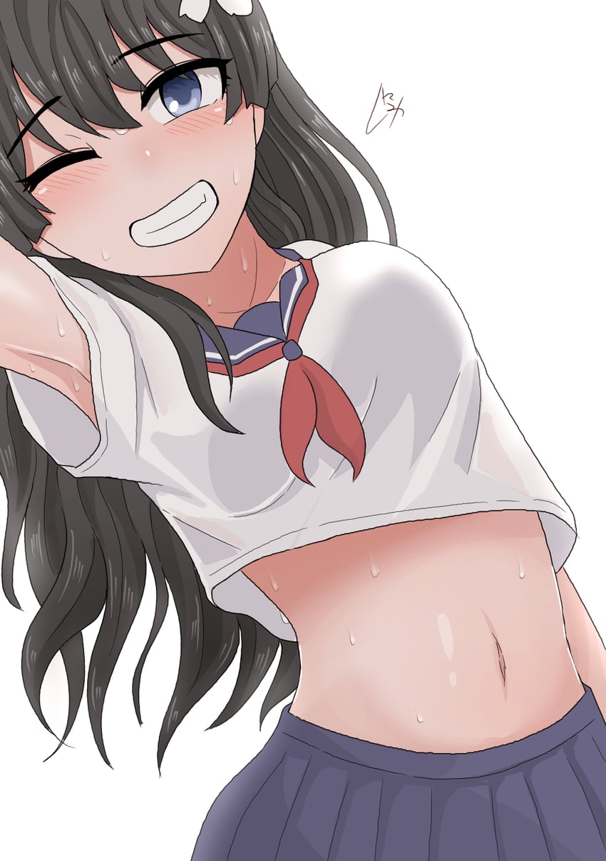 saten ruiko (toaru majutsu no index and 1 more) drawn by amamitsu9