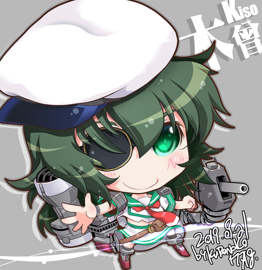 kiso (kantai collection) drawn by kuroneko_(kuroneko_works)