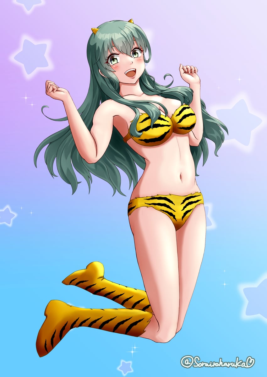 suzuya and lum (kantai collection and 1 more) drawn by sorairo_haruka