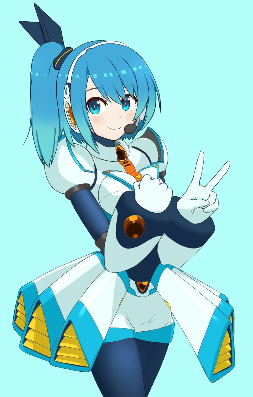 rico (mega man and 2 more) drawn by mochisoshil