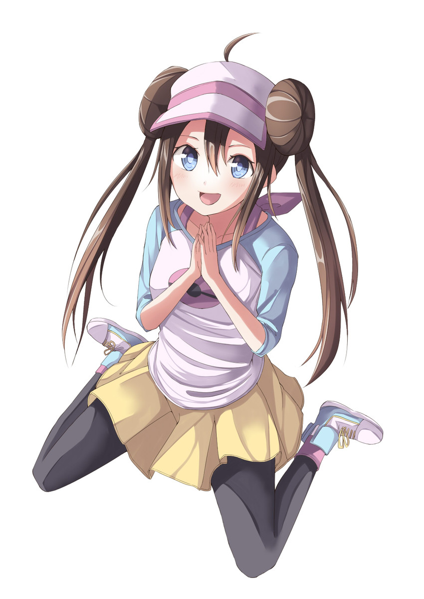 rosa (pokemon and 1 more) drawn by gurasion_(gurasion)