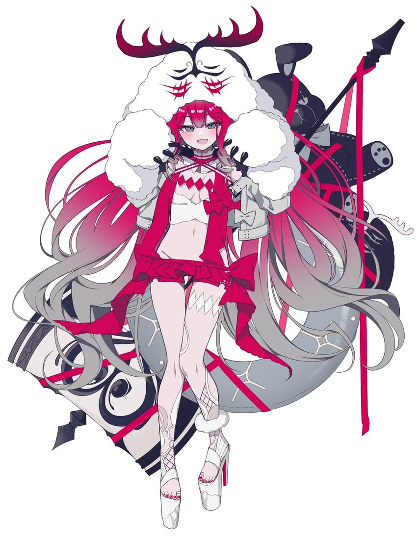 baobhan sith and cernunnos (fate and 1 more) drawn by hoshino_reiji