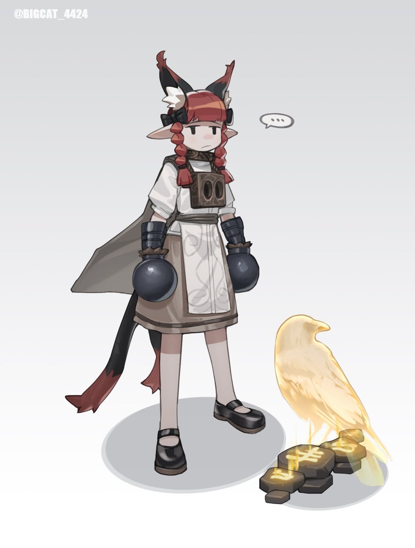 kaenbyou rin (touhou and 1 more) drawn by bigcat_114514