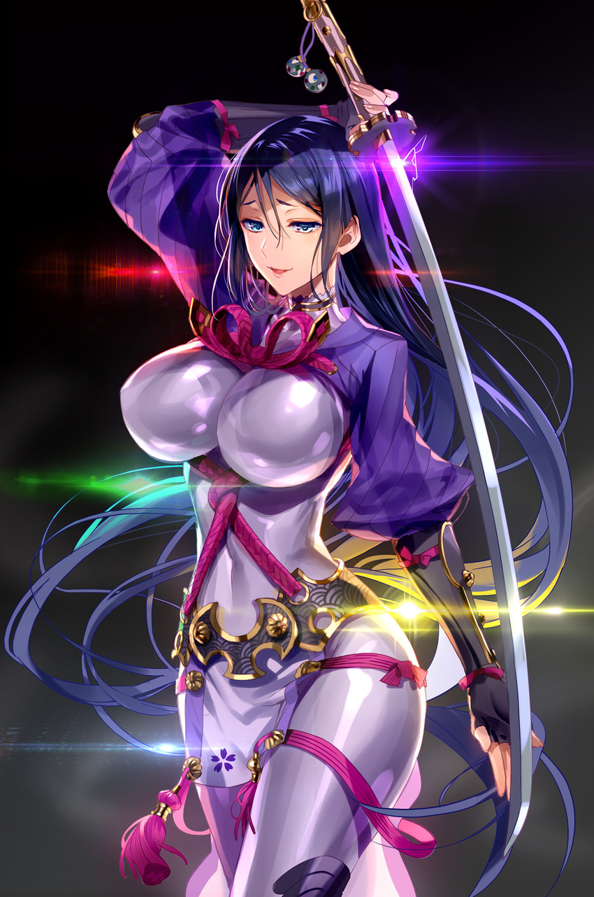 minamoto no raikou (fate and 1 more) drawn by murakami_yuichi