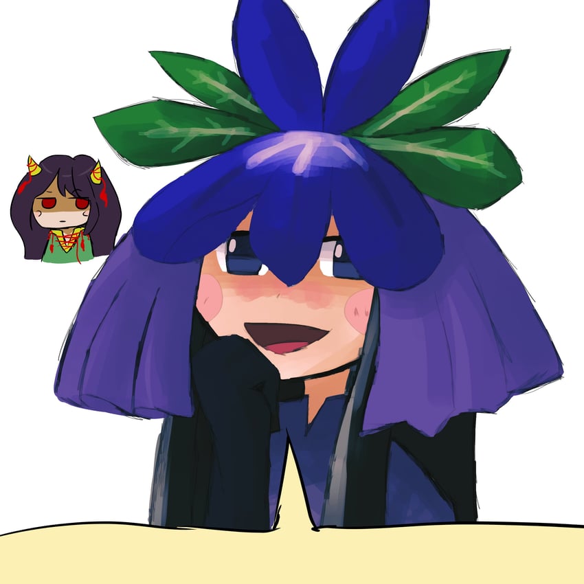 yomotsu hisami and nippaku zanmu (touhou and 1 more) drawn by iesonatana
