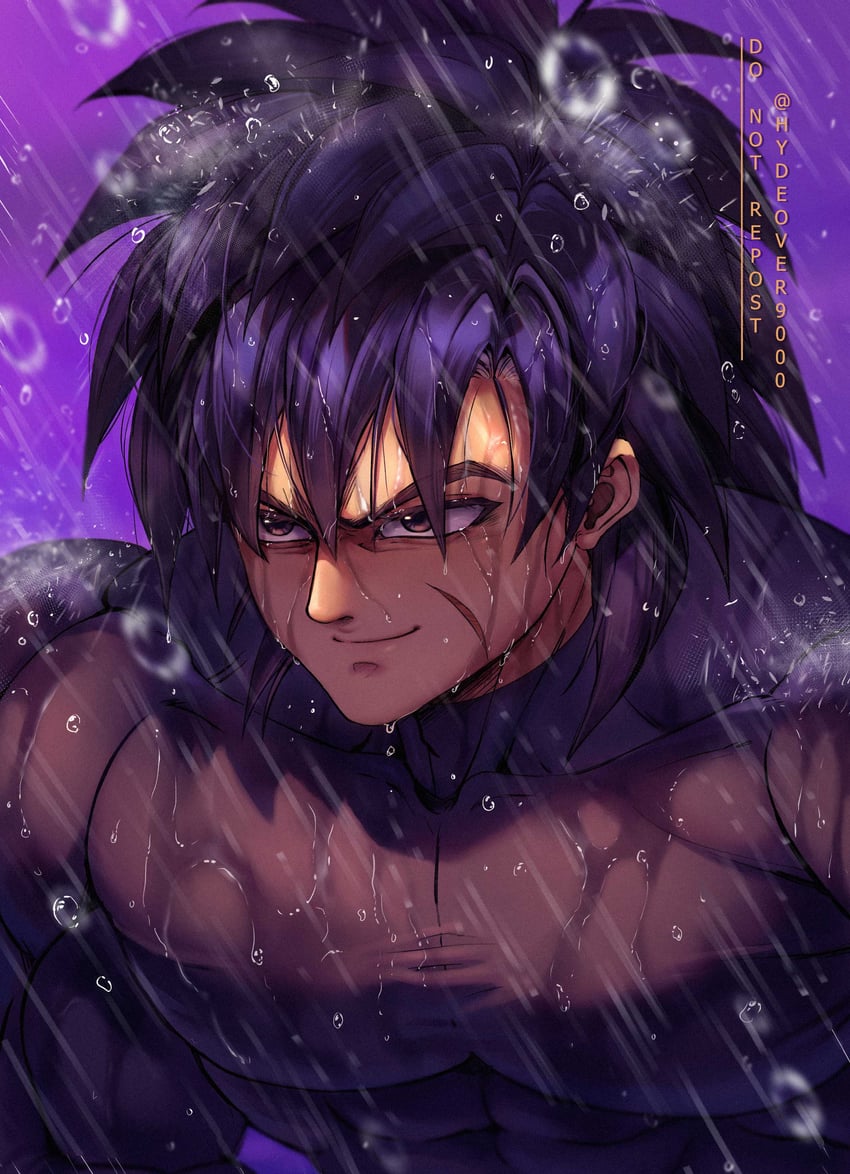 broly (dragon ball and 2 more) drawn by hydeover9000
