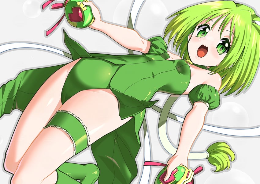 midorikawa lettuce and mew lettuce (tokyo mew mew) drawn by toku_sonchou