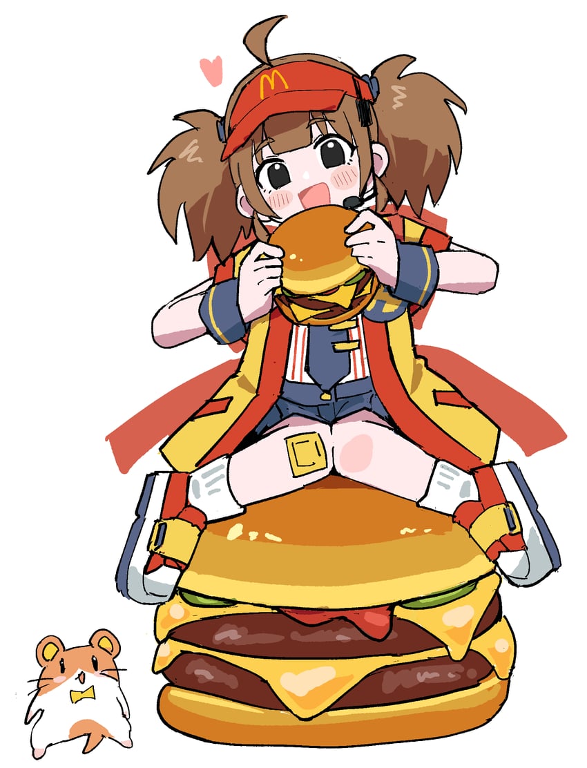 imadake dabuchi tabemi and imadake dabuchi tabesuke (mcdonald's) drawn by tenten_(chan4545)