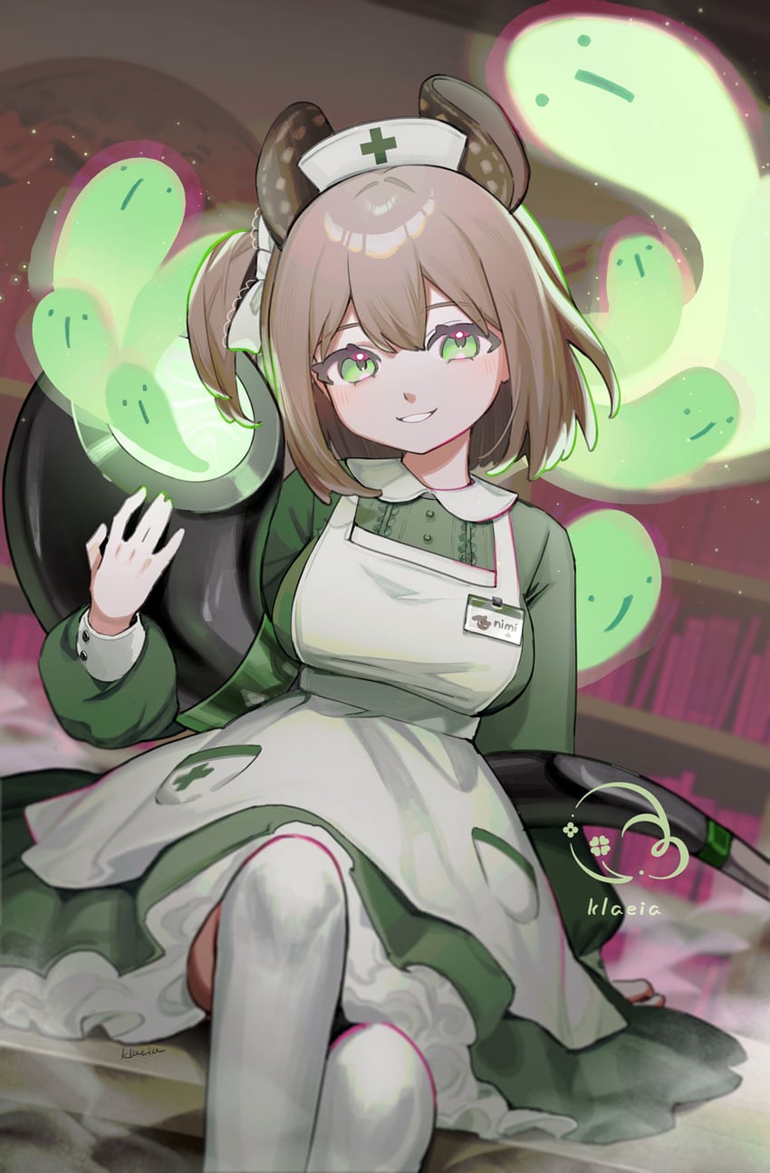 nimi nightmare and naplings (indie virtual youtuber) drawn by klaeia