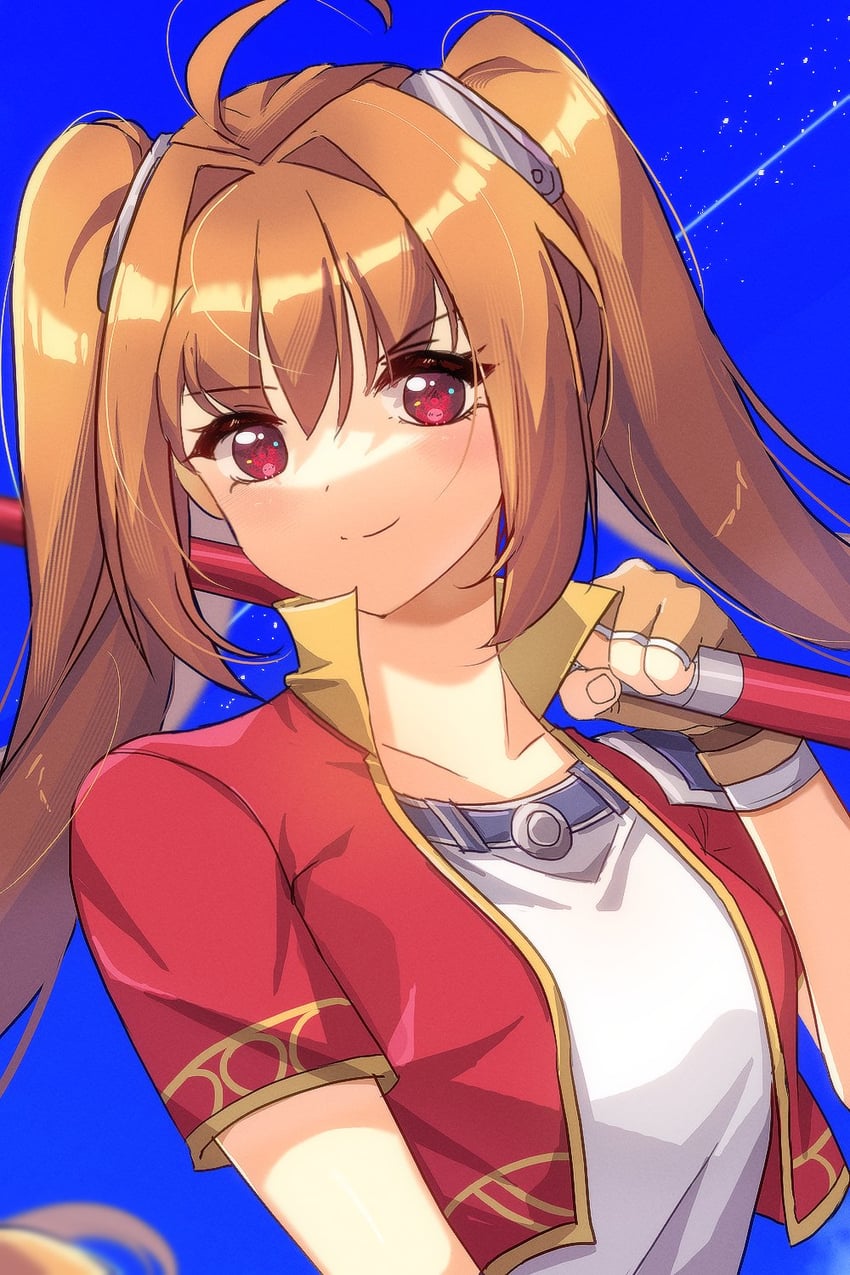 estelle bright (eiyuu densetsu and 1 more) drawn by zer00han