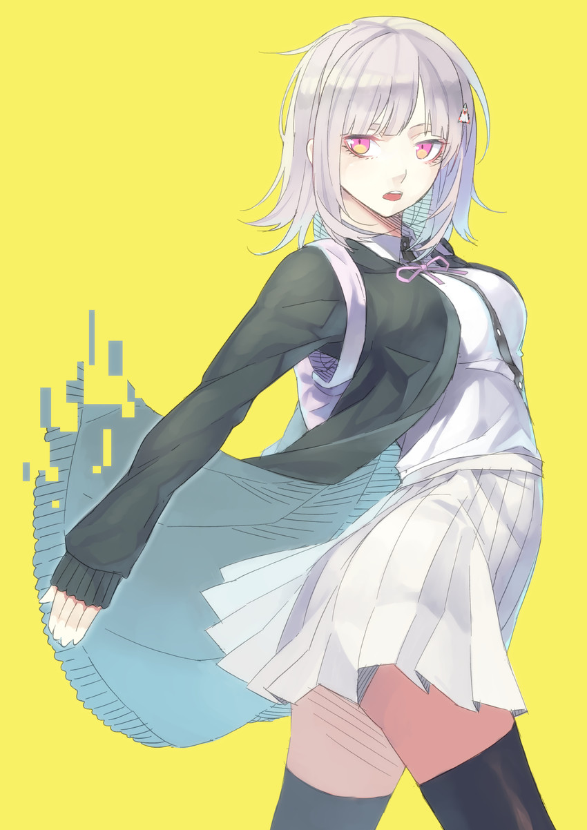 nanami chiaki (danganronpa and 2 more) drawn by haruba_negi