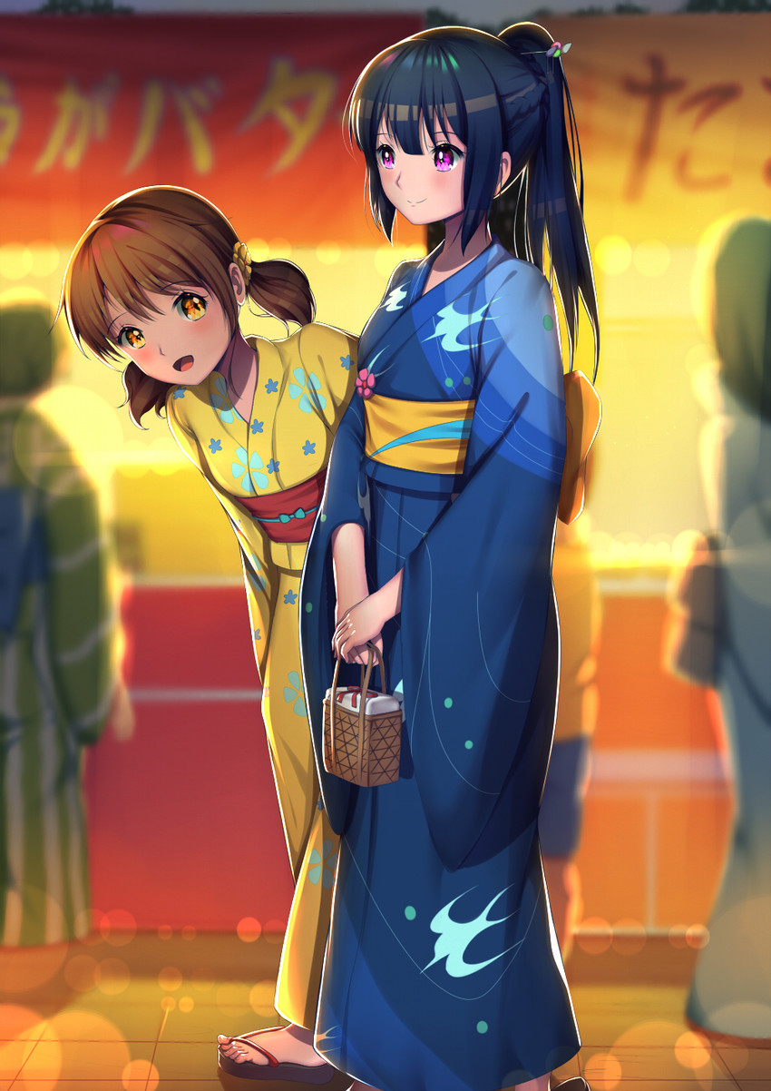 oumae kumiko and kousaka reina (hibike! euphonium) drawn by xiaosan_ye