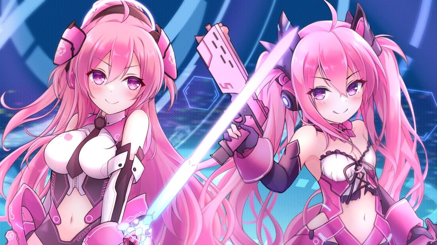 rasis and grace (bemani and 1 more) drawn by tenshoo