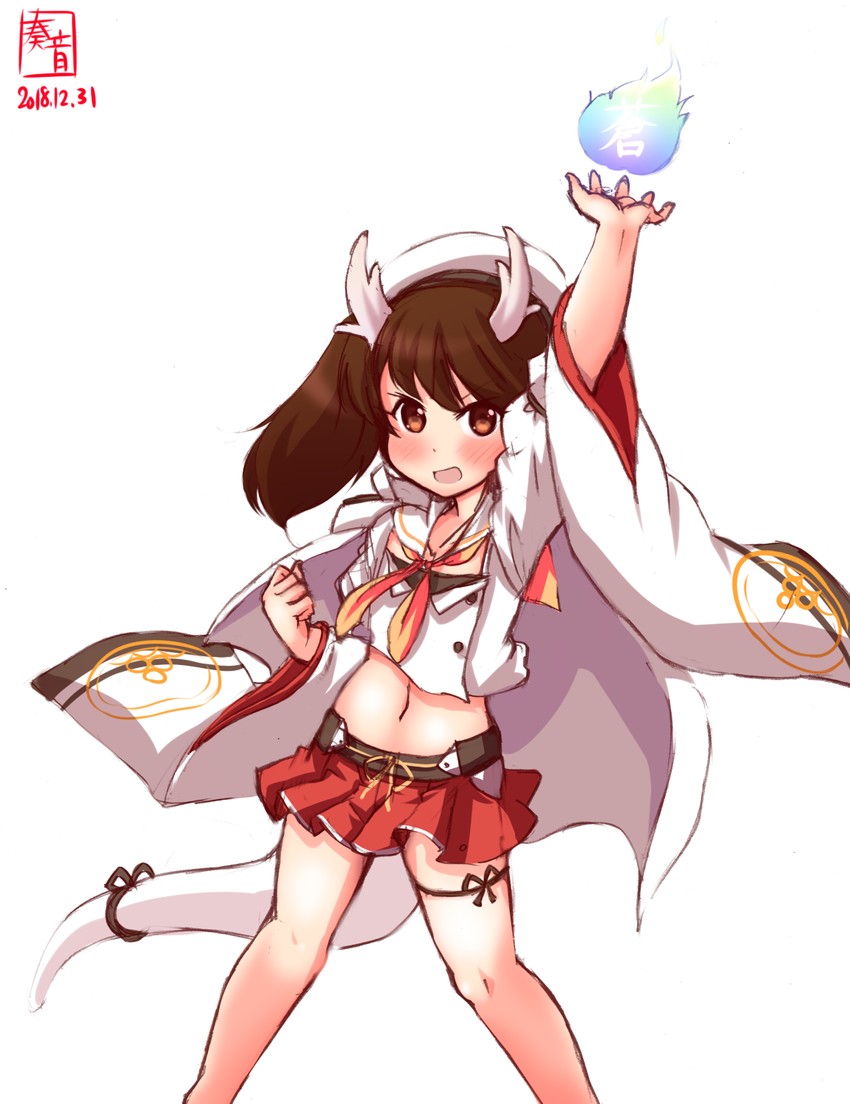 ryuujou (kantai collection and 1 more) drawn by kanon_(kurogane_knights)