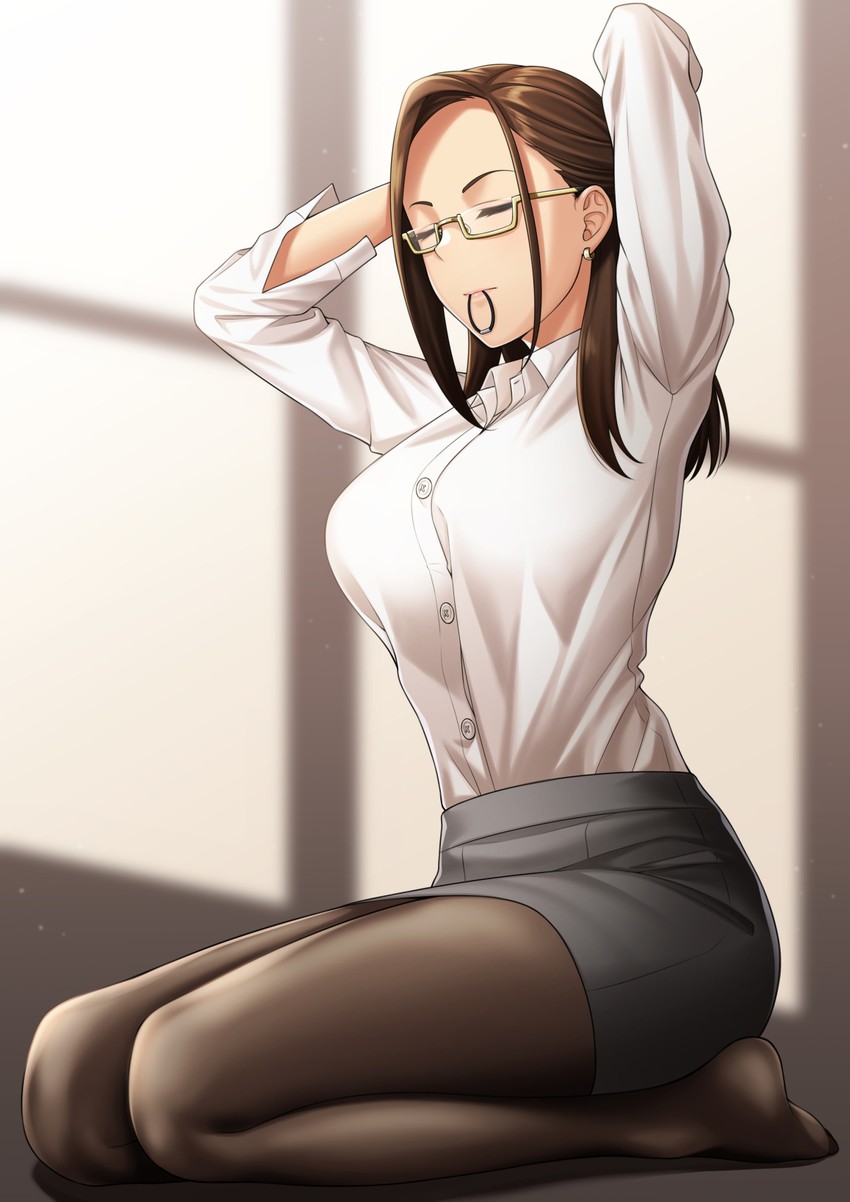 okuzumi yuiko (miru tights) drawn by zaregoto_tsukai_no_deshi