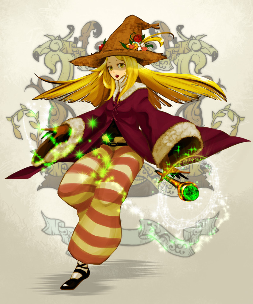 black mage (final fantasy and 1 more) drawn by kuwae