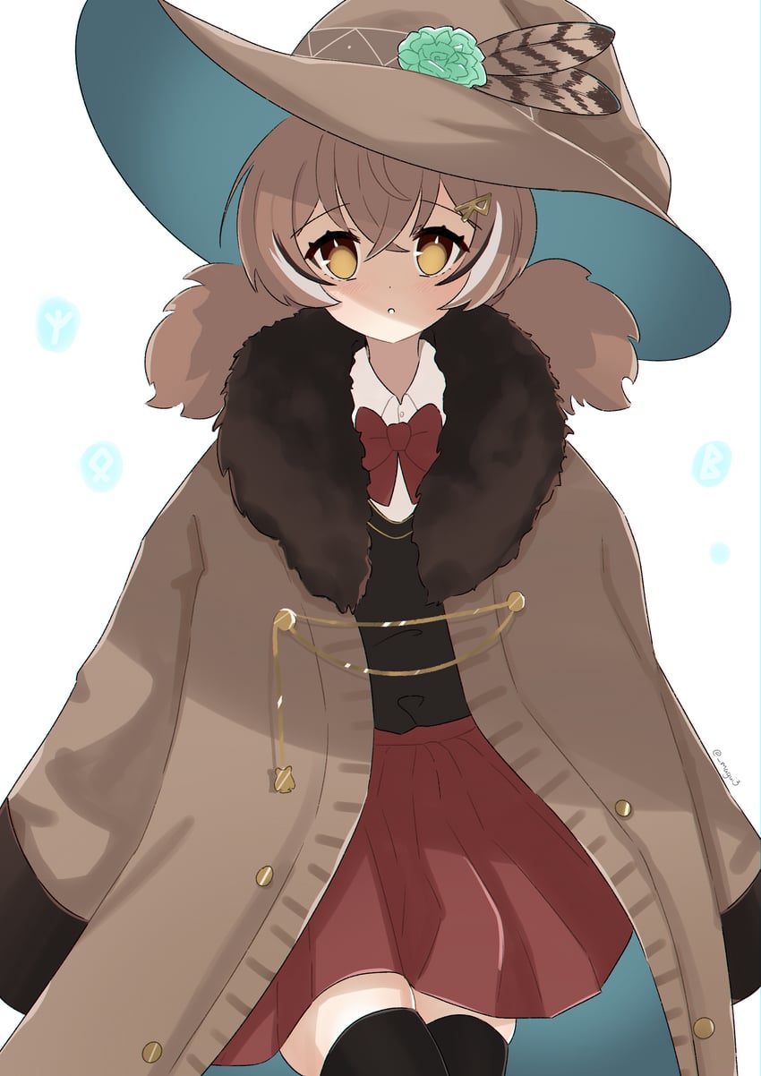 nanashi mumei (hololive and 1 more) drawn by magui3