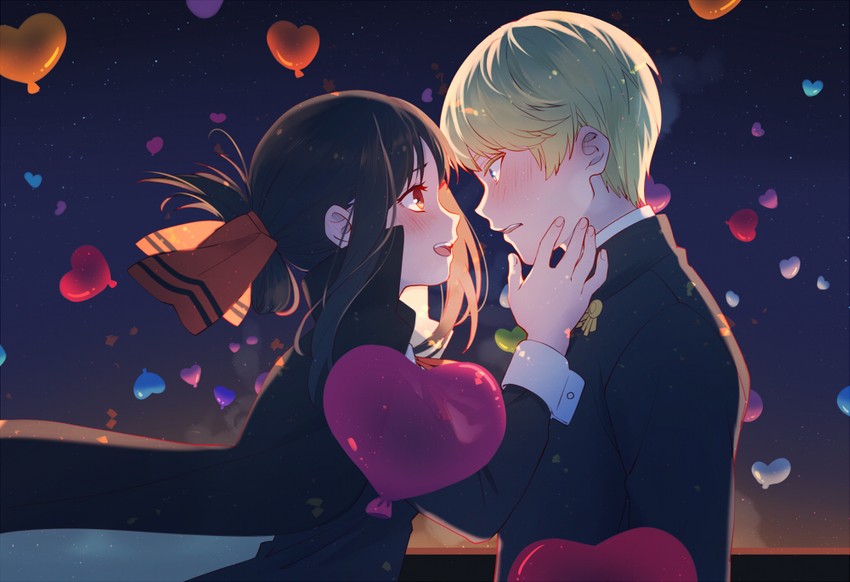 shinomiya kaguya and shirogane miyuki (kaguya-sama wa kokurasetai ~tensai-tachi no renai zunousen~) drawn by natural_wind