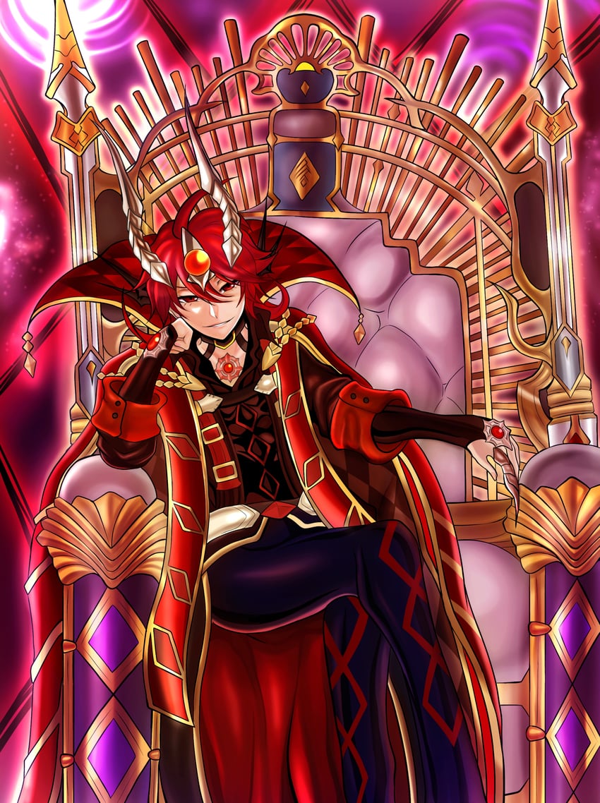 aluber, aluber the jester of despia, and the bystial aluber (yu-gi-oh!) drawn by suzu_(zsru8573)