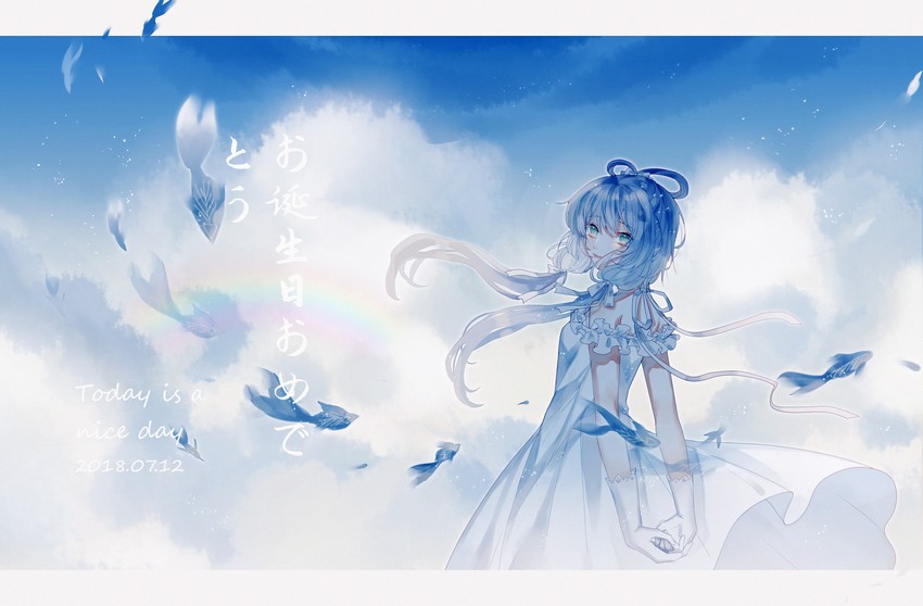 luo tianyi (vocaloid and 1 more) drawn by button_(pixiv10300358)