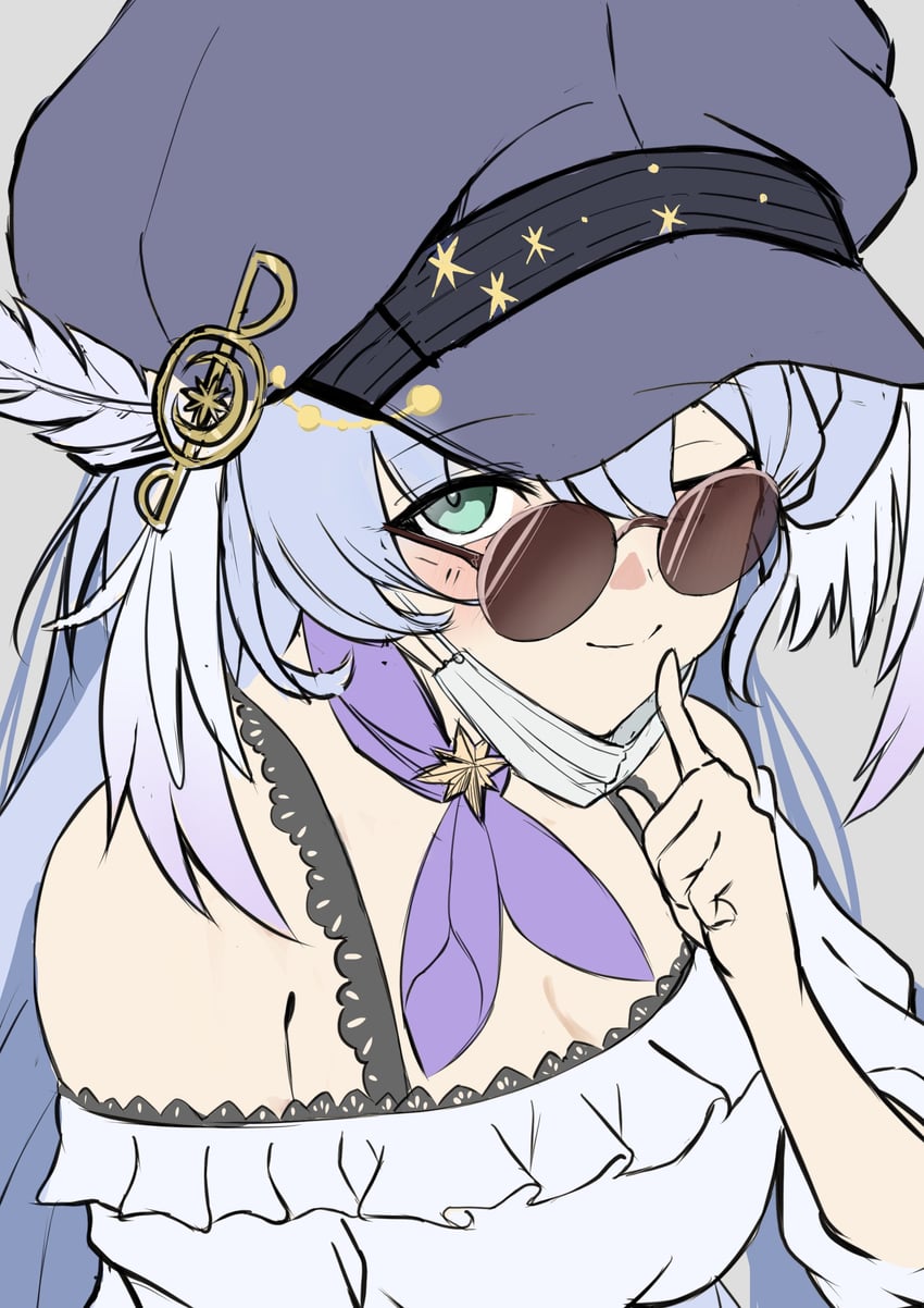 robin (honkai and 1 more) drawn by ssa_(kiseion)